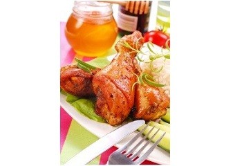 Receta de Pollo Glaseado con Miel